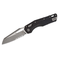 Microtech Standard Issue MSI 210T-11APPM Apocalyptic Serrated Folding Knife Black