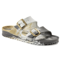 Women's BIRKENSTOCK Arizona EVA Slide Sandals Multi Metallic Gold