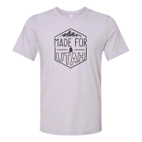 Men's Homeplace Apparel Utah Made For T-Shirt Small Lavender