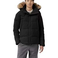 Men's Canada Goose Puffer Jacket Wyndham Medium Black