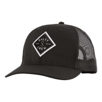 Boys' Salty Crew Sealine Retro Snapback Hat One Size Black