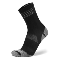 Adult Balega Blister Resist Light Mini Crew Socks Large Black