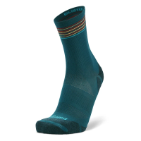 Adult Balega Blister Resist Light Mini Crew Socks Medium Teal/Oriole