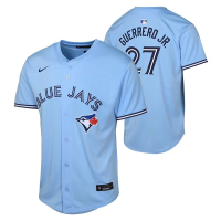 Kids' Toronto Blue Jays Vladimir Guerrero Jr #27 Nike Alternative Jersey Small Cobalt