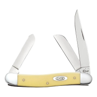 Case Knives Medium Stockman Yellow Pocket Knife