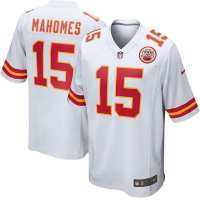 Kansas City Chiefs Patrick Mahomes #15 Nike Game Jersey XLarge White