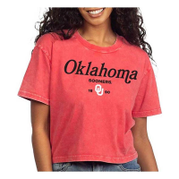 Oklahoma Sooners Chicka-D Women's Alumni T-Shirt Medium Cardinal