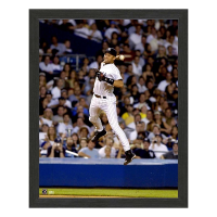 Highland Mint New York Yankees Derek Jeter 12x15 Throw Sport Frame