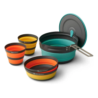 Sea To Summit Frontier Ultralight Collapsible One Pot Cook Set (5 Piece)