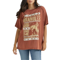 Women's Wrangler Heritage Oversized T-Shirt Large Spice