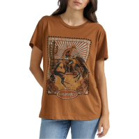 Women's Wrangler Desert Buck T-Shirt Large Toffee