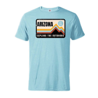 Women's Park Bench Apparel Arizona Explore The Outdoors T-Shirt Small Pool