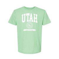 Women's Park Bench Apparel Utah Seal T-Shirt Small Mint