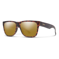 Men's Smith Lowdown 2 Polarized Sunglasses Matte Tortoise/ChromaPop Polarized Bronze Mirror