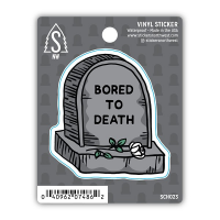 Stickers Northwest Bored to Death Gravestone Sticker Sticker