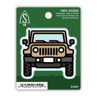 Stickers Northwest Front Jeep View Sticker Sticker