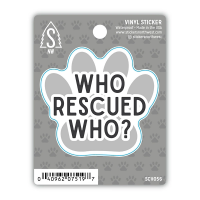 Stickers Northwest Who Rescued Who? Sticker Sticker