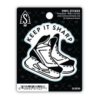 Stickers Northwest Keep It Sharp Hockey Sticker Sticker