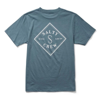 Men's Salty Crew Tippet Premium T-Shirt Medium Slate