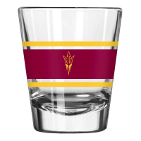 Logo Brands Arizona State Sun Devils 2oz Stripe Shot Glass