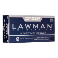 Speer Lawman Clean-Fire Training TMJ Handgun Ammunition