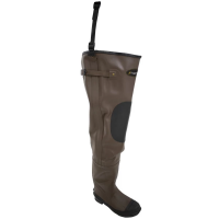 Youth Frogg Toggs Classic II Rubber BF Hip Waders Kids 3 Brown