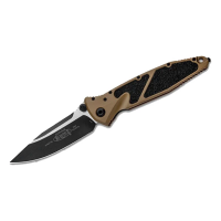 Microtech 160-1T Socom Elite Tactical Black Folding Knife Tan