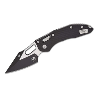 Microtech 169RL-1FLGT Stitch Black Folding Knife Black