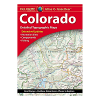 DeLorme Atlas and Gazetteer Paperback Map