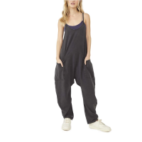 Women's FP Movement Hot Shot Onesie Large Washed Black