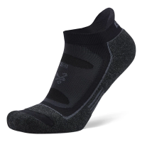 Adult Balega Blister Resist Tab No Show Running Socks XLarge Black/Grey