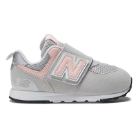 New Balance 574 Shoes Toddler 7T Rain Cloud/Pink Haze