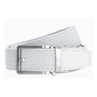 Men's Nexbelt Braided Golf Belt One Size White