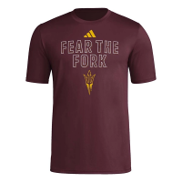 Arizona State Sun Devils adidas Locker Room Slogan T-Shirt 2XLarge Maroon