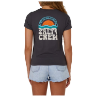 Women's Salty Crew Sundown Skimmer T-Shirt XLarge Charcoal