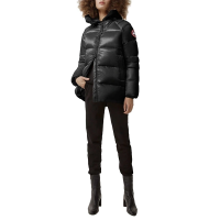 Women's Canada Goose Cypress Puffer Jacket Small Black