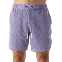 Men's Legends Luka Mesh Shorts Small Violet Sky