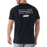 Men's Legends Aviation Work Hard T-Shirt Medium Black