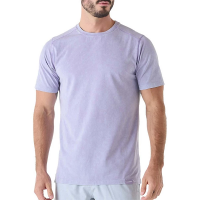 Men's Legends Aviation Split-Hem T-Shirt Large Violet Sky