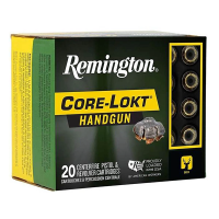 Remington Core-Lokt JHP Handgun Ammunition