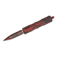 Microtech Dirac 225-1RCS Signature Series Red Camo Automatic Knife