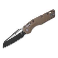 Microtech Standard Issue MSI 210T-1FLGT Two Tone G10 Folding Knife Tan