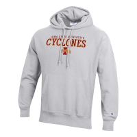 Iowa State Cyclones Champion Hoodie Small Grey