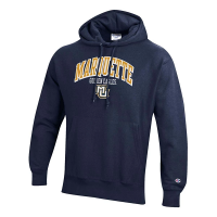 Marquette Golden Eagles Champion Hoodie Small Blue