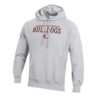 Mississippi State Bulldogs Champion Hoodie Small Grey