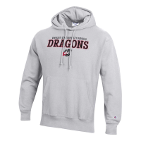 Minnesota State Dragons Champion Hoodie Small Grey