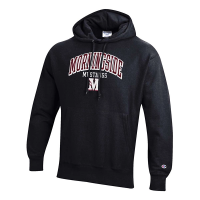 Morningside Mustangs Champion Hoodie Medium Black