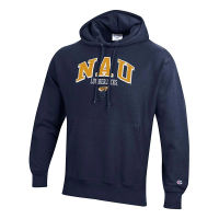 Northern Arizona Lumberjacks Champion Hoodie Large Blue