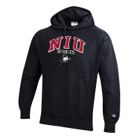 Northern Illinois Huskies Champion Hoodie Large Black