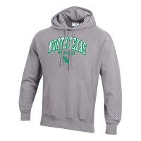 North Texas Mean Green Champion Hoodie 2XLarge Grey